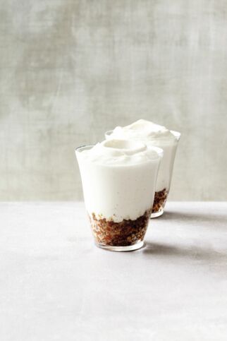 Kokosnuss-Mousse im Glas Kokosnuss-Mousse im Glas