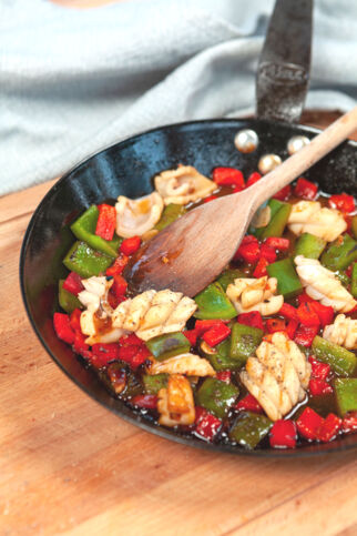 Gegrillte Calamari