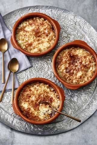 Fırında Sütlaç - Milchreis aus dem Ofen Fırında Sütlaç - Milchreis aus dem Ofen