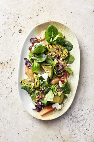 Grillavocado mit Grapefruitsalat Grillavocado mit Grapefruitsalat