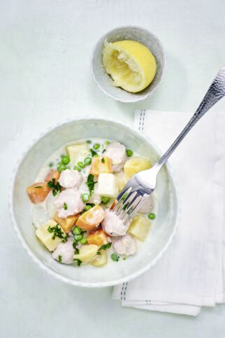 Schnüsch mit Brätklößchen Schnüsch mit Brätklößchen