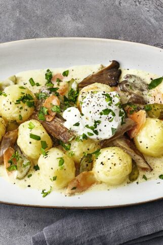 Pilz-Möhren-Stroganoff Pilz-Möhren-Stroganoff