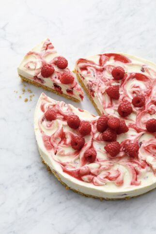 Geswirlter Cheesecake