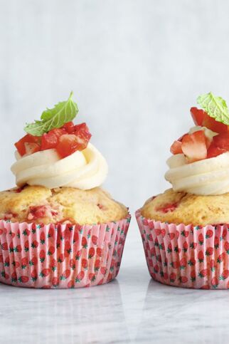 Erdbeer-Ricotta-Muffins Erdbeer-Ricotta-Muffins