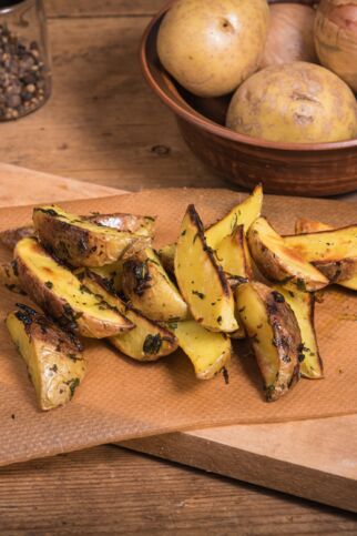 Knusprige Ofenkartoffeln Knusprige Ofenkartoffeln