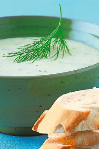 Kartoffel-Gurken-Suppe