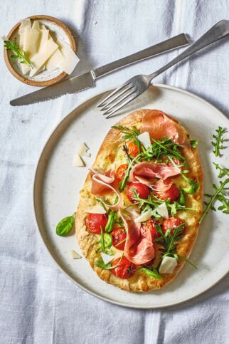 Pinsa Romana mit Parma