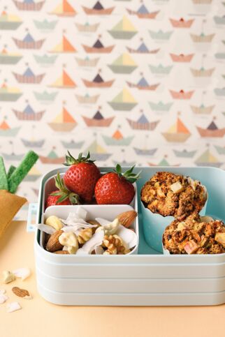 Rhabarber-Möhren-Muffins Rhabarber-Möhren-Muffins