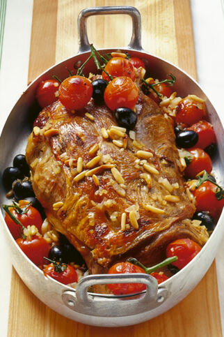 Milchlammschulter Milchlammschulter