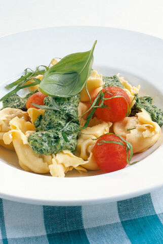 Spinat-Tortellini Spinat-Tortellini