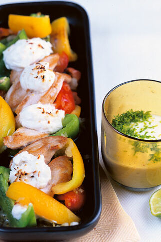 Kokos-Hähnchen-Auflauf Kokos-Hähnchen-Auflauf