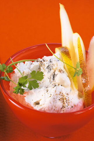Gorgonzolacreme mit Birnen