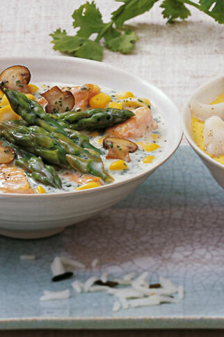 Lachsfrikassee Lachsfrikassee