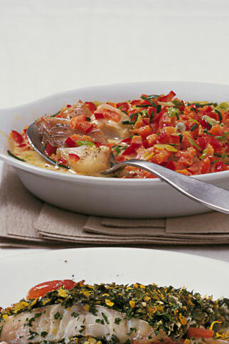 Gratinierte Seelachsfilets Gratinierte Seelachsfilets