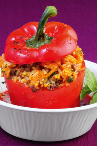Gefüllte Paprikaschoten Gefüllte Paprikaschoten