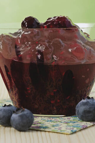 Beeren-Amaretto-Konfitüre