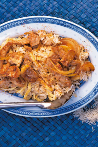 Eier-Reis-Pfanne