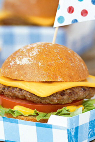 Mini-Cheeseburger
