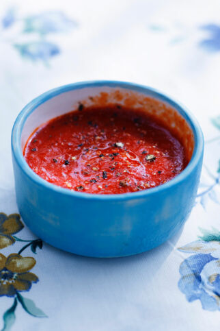 Scharfer Paprikadip Scharfer Paprikadip