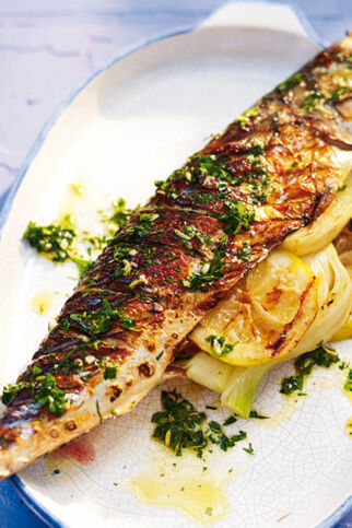Kräutermakrelen vom Grill Kräutermakrelen vom Grill