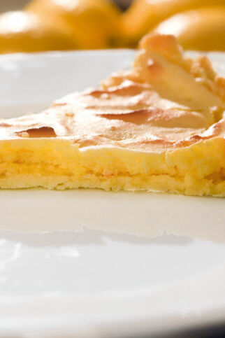 Zitronensoufflé-Tarte Zitronensoufflé-Tarte