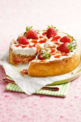 Rhabarber-Aperol-Torte