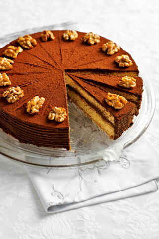 Französische Walnusstorte Französische Walnusstorte