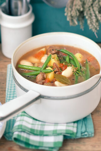 Französischer Bohnen-Lamm-Eintopf Französischer Bohnen-Lamm-Eintopf