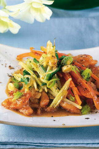 Geschnetzeltes mit Fenchel Geschnetzeltes mit Fenchel