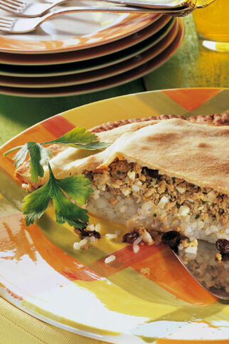 Fleischpastete nach Tatarenart Fleischpastete nach Tatarenart