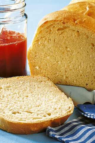 Buttertoast - Rezept für den Brotbackautomat