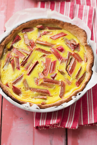 Rhabarberwähe Rhabarberwähe