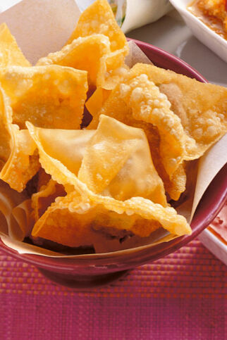 Frittierte Wan-Tan Frittierte Wan-Tan