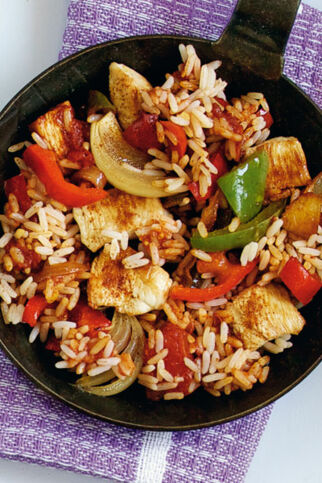 Puten-Reisfleisch Puten-Reisfleisch