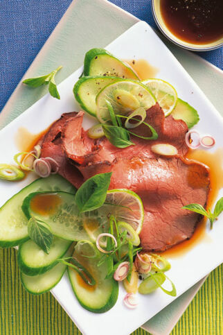Thai-Salat mit Roastbeef