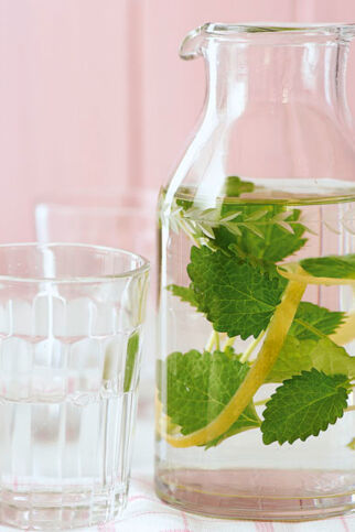Melissen-Kräuterwasser Melissen-Kräuterwasser