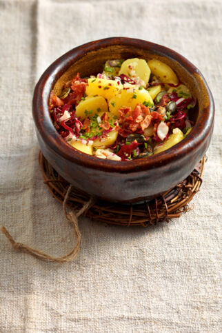 Kartoffelsalat mit Radicchio Kartoffelsalat mit Radicchio