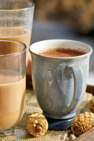 Heiße Schokolade mit Zimt Heiße Schokolade mit Zimt