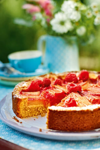 Linzer Rhabarberkuchen