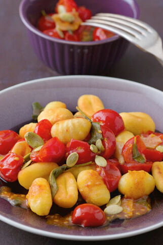 Gnocchi mit Salbeitomaten Gnocchi mit Salbeitomaten