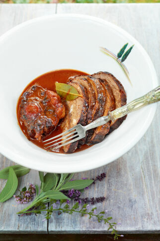 Rinderbraten »al Barolo« Rinderbraten »al Barolo«