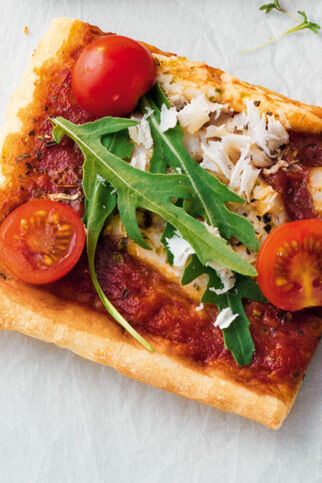 Halloumi-Pizza Halloumi-Pizza