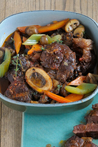 Geschmorte Beinscheibe Geschmorte Beinscheibe