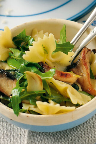 Nudelsalat mit Pilzen Nudelsalat mit Pilzen