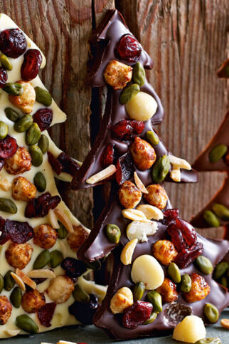 Schokoladen-Weihnachtsbaum Schokoladen-Weihnachtsbaum