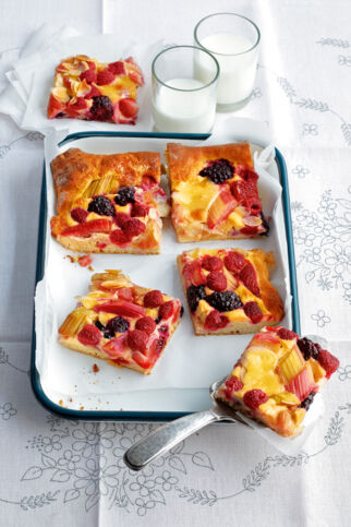 Rhabarber-Beeren-Pizza Rhabarber-Beeren-Pizza