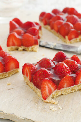 Erdbeerkuchen vom Blech Erdbeerkuchen vom Blech