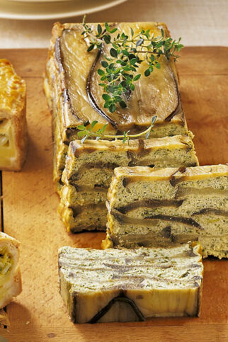 Auberginenschichtpastete Auberginenschichtpastete