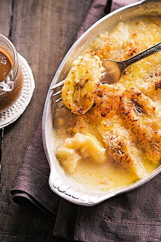 Bananengratin mit Kokos Bananengratin mit Kokos