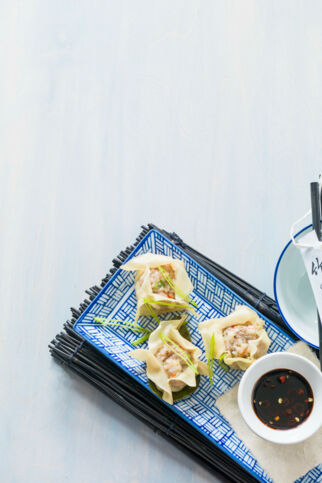 Chinesische Garnelen-Ravioli Chinesische Garnelen-Ravioli